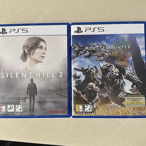 PS5 사일런트힐2, 몬헌 와일드팝니다.