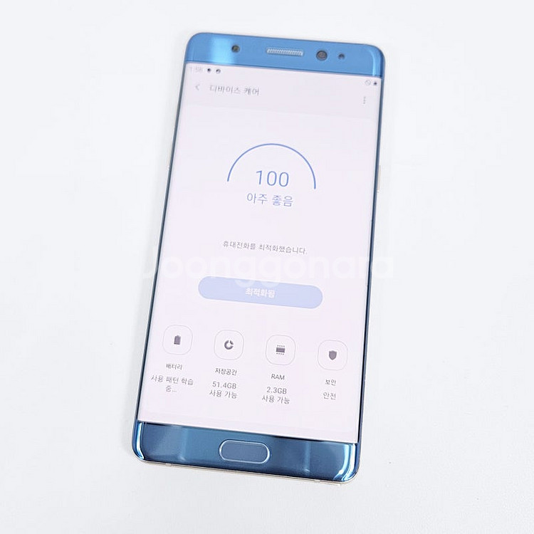 - N935S 갤럭시 노트펜에디션 블루 64기가 외관,...--9