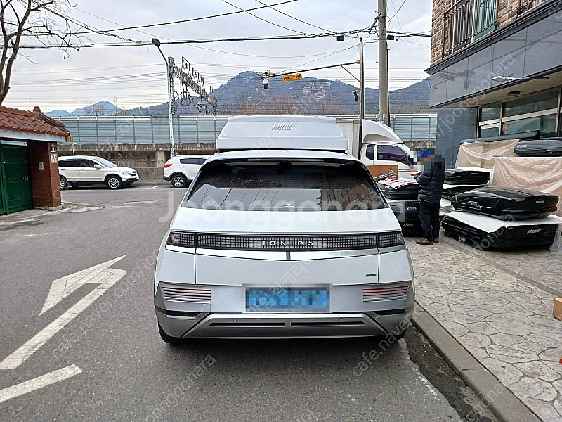 지붕위 밀착형 코토 일체형루프박스 어닝,윈드가드 당일재...--2