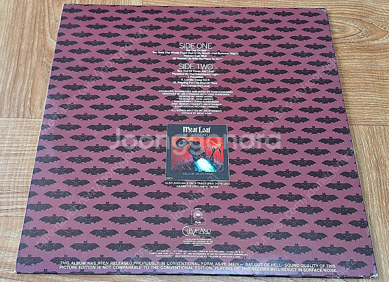 파격가 수입 희귀 픽쳐디스크LP 4종 일괄 (배송무료)--3