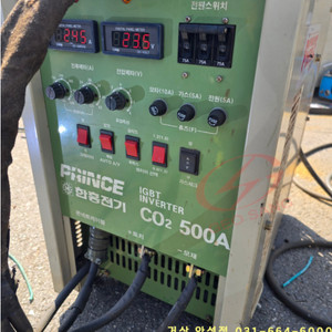［판매］중고 인버터 CO2 용접기 500A 풀세트/ 한흥전기 중고용접기