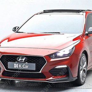 현대 i30 중고 i30 주황색 2019년식 1.6 터보 N Line 중고차카페