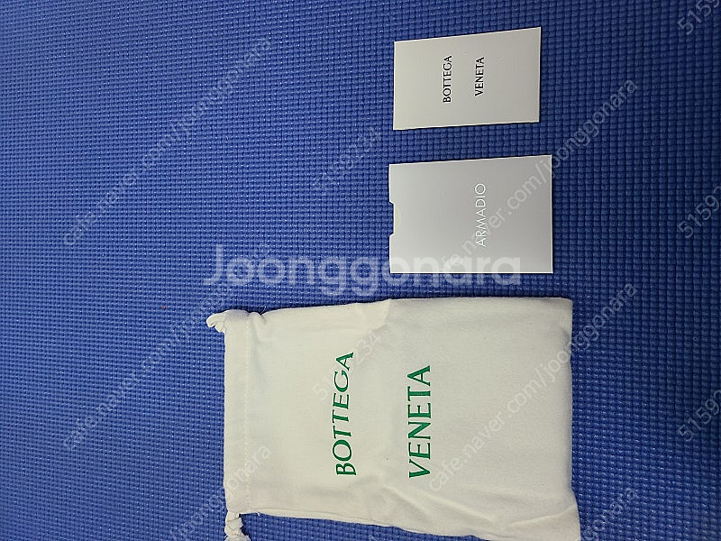 보테가베네타 반지갑 네이비 ss급--1