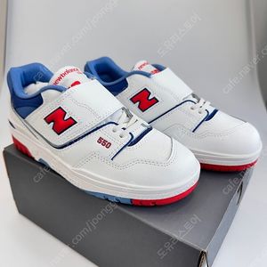 뉴발란스 키즈 550 흰파빨 새상품