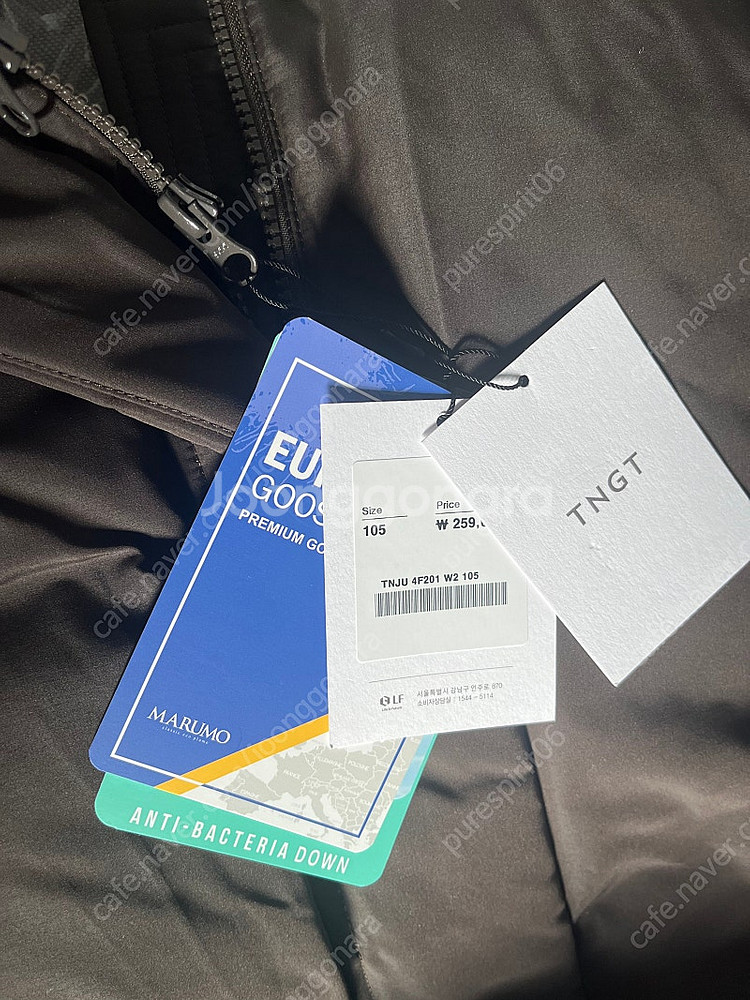 [새상품] TNGT / 24FW 브라운 유러피언 구스 ...--4