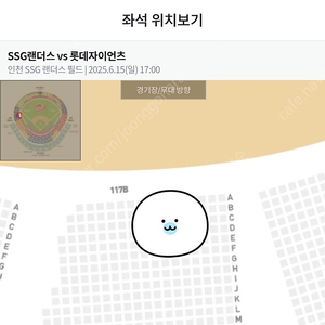 ssg 랜더스 vs 롯데 자이언츠 6월 15일 17시 야구 티켓