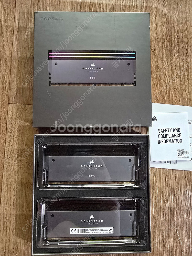 광주 커세어 도미 티타늄 ddr5 6000 cl30 램--0
