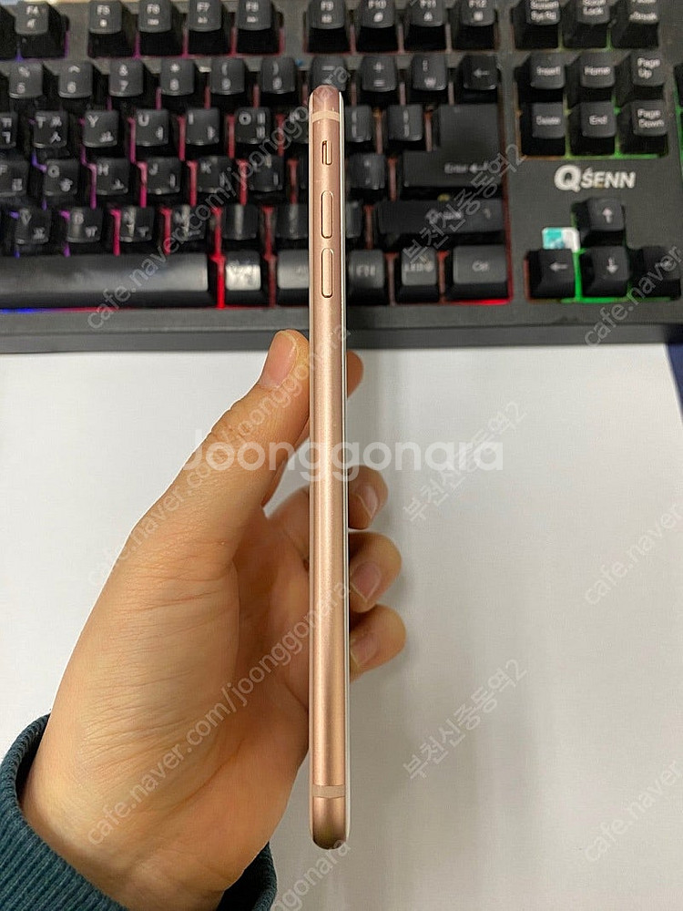 005469 공신폰 공부폰 아이폰8플러스 로즈골드 외관...--4