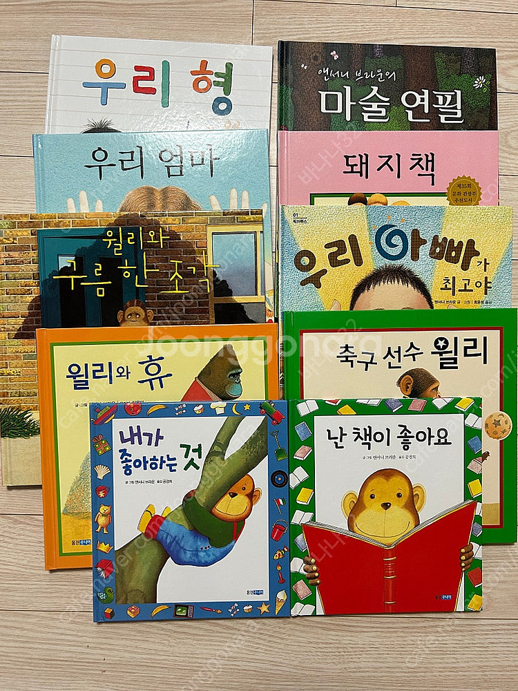 앤서니브라운 그림책 19권--0