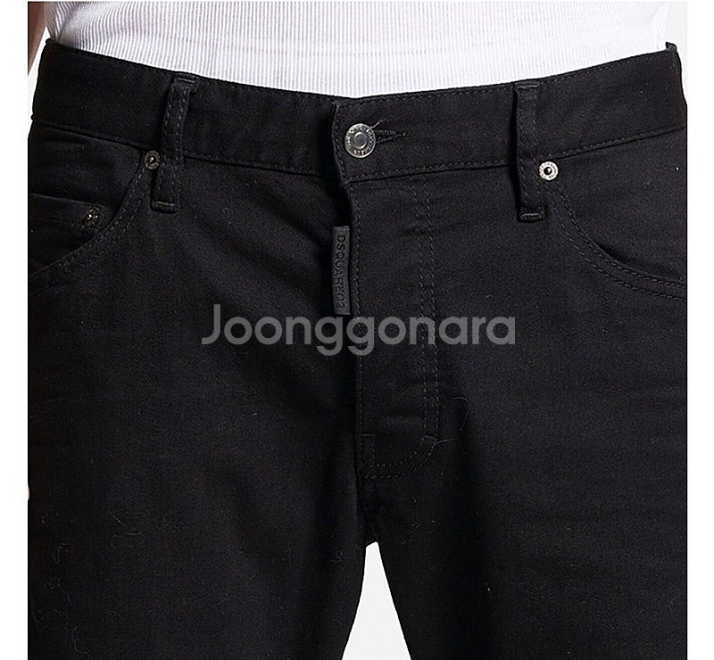 디스퀘어드2 BLACK BULL 스케이터 진 S74LB...--2