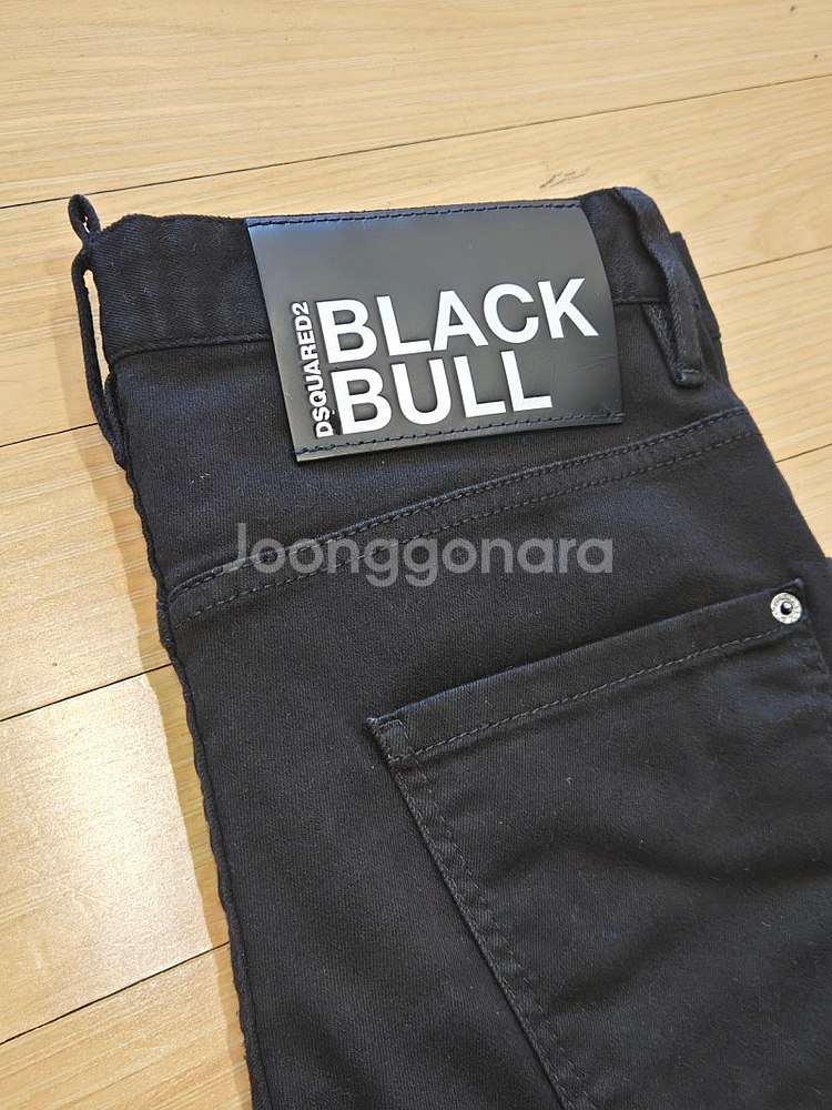 디스퀘어드2 BLACK BULL 스케이터 진 S74LB...--5