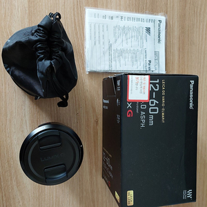 파나소닉 라이카 DG VARIO 12-60mm 렌즈 팝니다