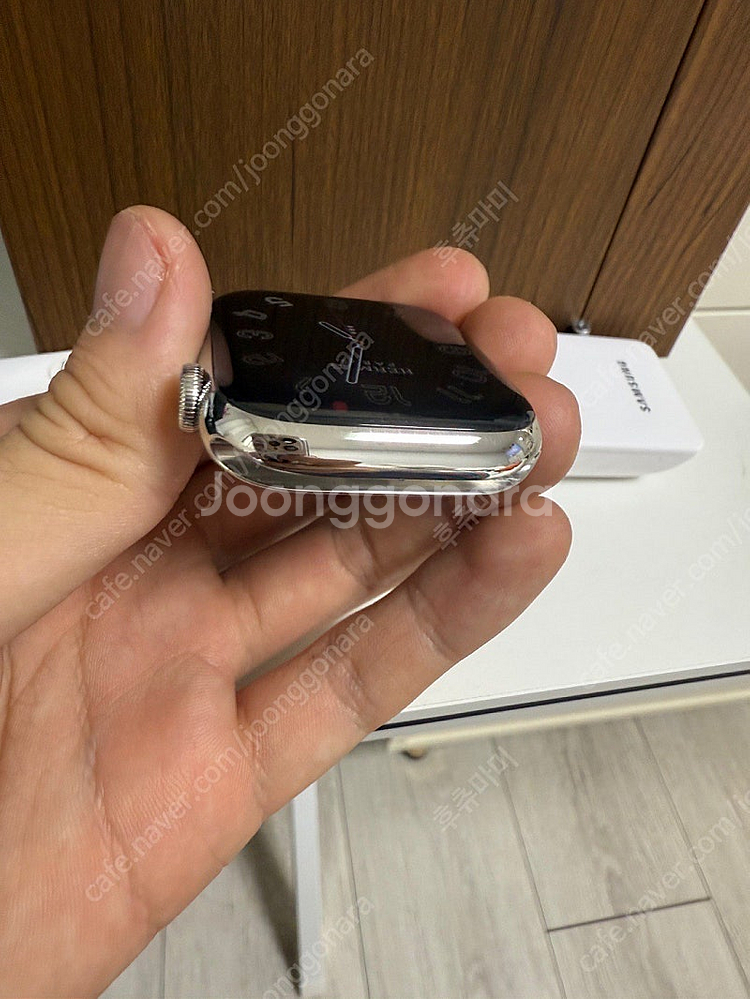 (가격수정) 애플워치 시리즈 9 에르메스 45mm 실버...--8