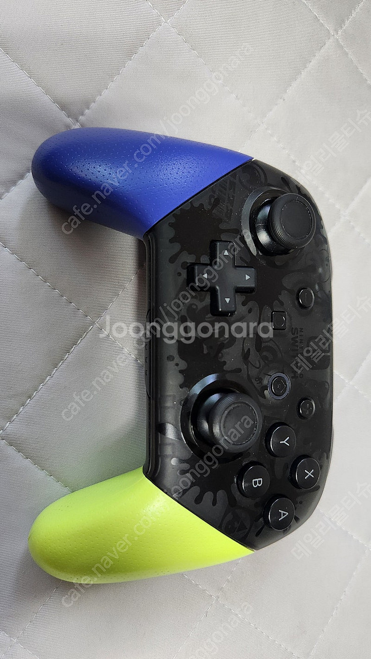 스위치 OLED 스플래툰 3 에디션+프로콘+파우치 중고...--8