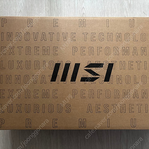 (새상품) MSI 사이보그/RTX4060/i7-13세대/램16GB/SSD 512GB/가성비 게이밍노트북 판매합니다