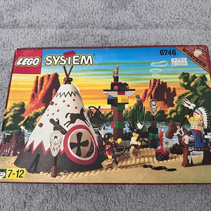 레고 올드6746 아파치캠프(국내판) 팝니다(중고)