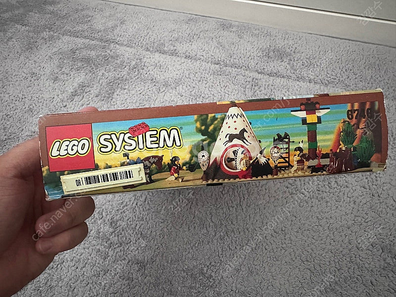 레고 올드6746 아파치캠프(국내판) 팝니다(중고)--3