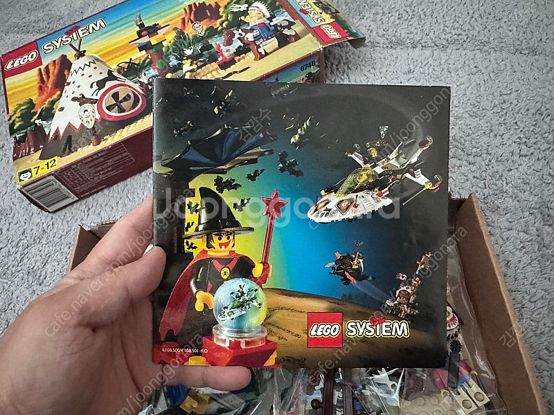 레고 올드6746 아파치캠프(국내판) 팝니다(중고)--6