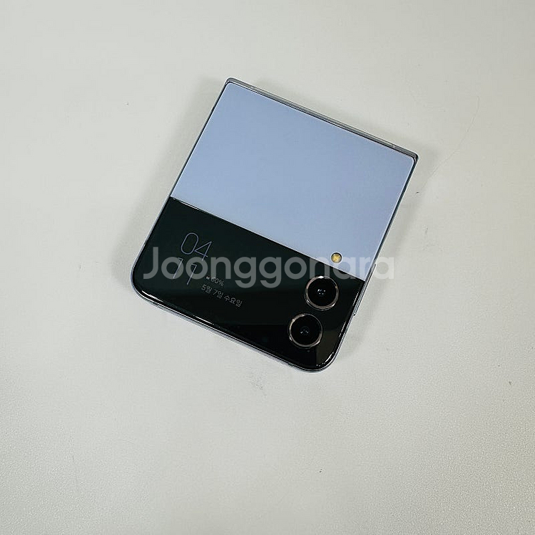 F721 ] 갤럭시 Z플립4 블루 256기가 21.5만...--2