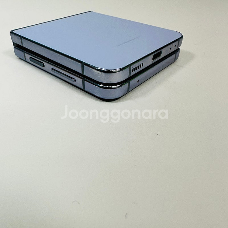 F721 ] 갤럭시 Z플립4 블루 256기가 21.5만...--4