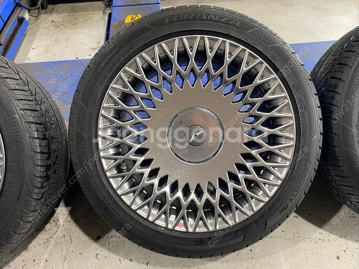 제네시스 G90 19인치 휠+휠캡+타이어+TPMS+볼트...--3
