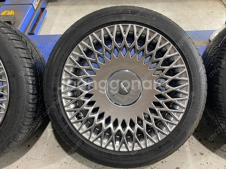 제네시스 G90 19인치 휠+휠캡+타이어+TPMS+볼트...--4
