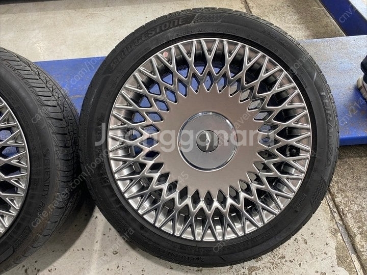제네시스 G90 19인치 휠+휠캡+타이어+TPMS+볼트...--5