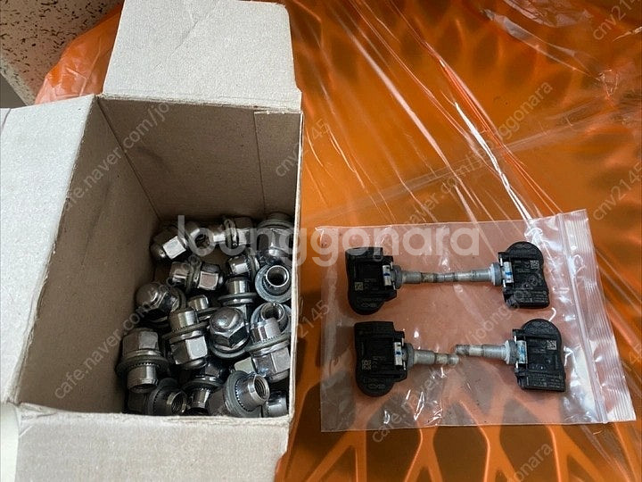 제네시스 G90 19인치 휠+휠캡+타이어+TPMS+볼트...--9