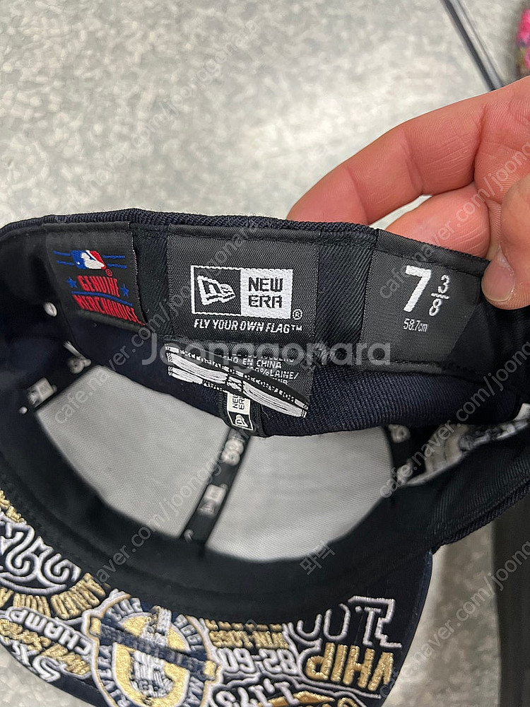 뉴에라 스냅백 59FIFTY 58.7 새상품 판매합니다...--5