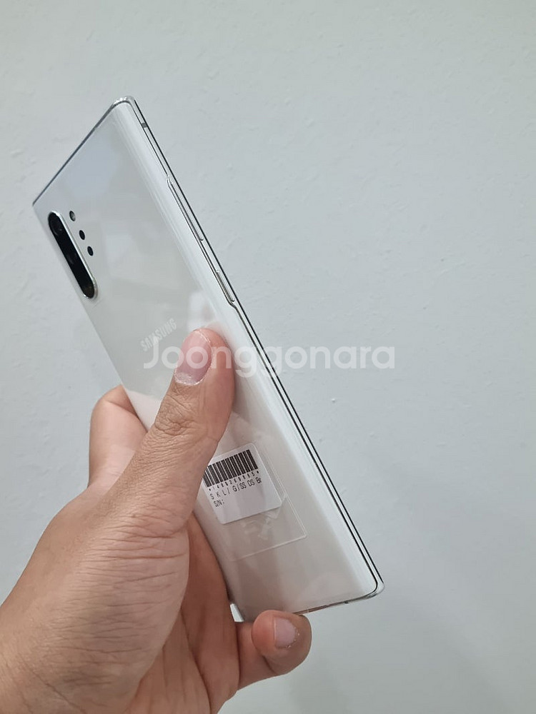 (269885)갤럭시 노트10+ 화이트 256기가 정상...--2