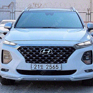 싼타페 중고차 할부가능 흰색 2019년식 디젤 2.2 4WD 인스퍼레이션 개인사업자 차량구매
