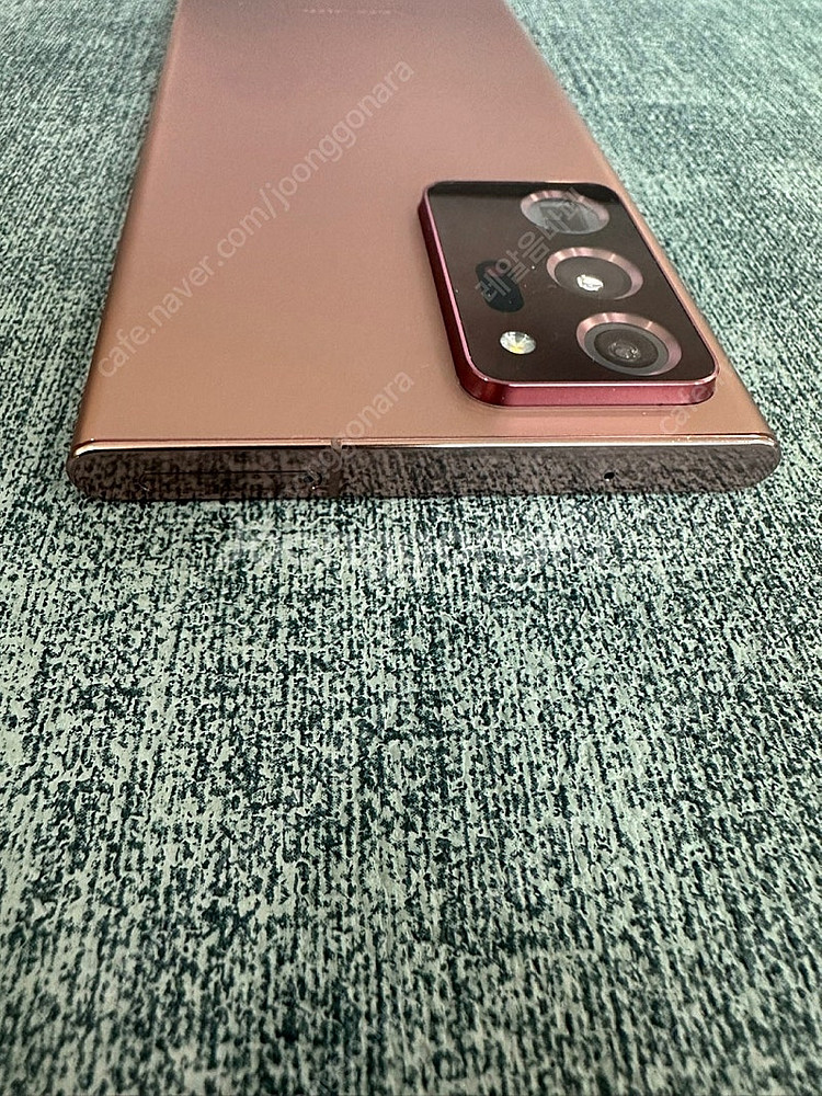 갤럭시노트20울트라 256G 브론즈 파손X 가성비 게임...--5