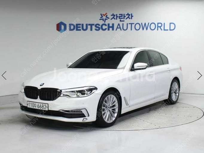 중고차 BMW 5시리즈(7세대) 520d 럭셔리 라인플...--0