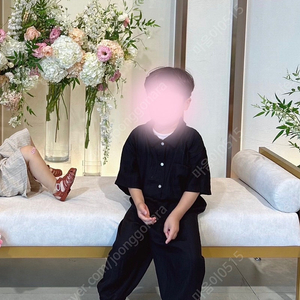 남아 플리츠재질 상하복세트 판매해요(택포)