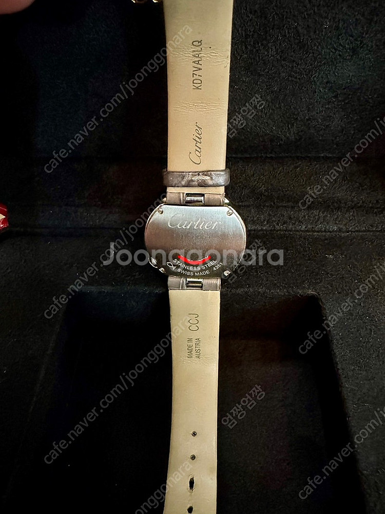 까르띠에 발롱블랑 30mm 다이아몬드 풀셋--2