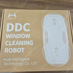 HUTT DDC 창문 로봇청소기.거의새것.택포