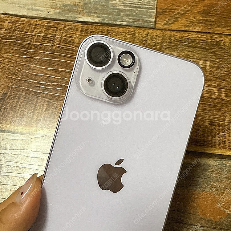 아이폰14 퍼플 128GB 최상급 (풀박스+액정필름+케...--2