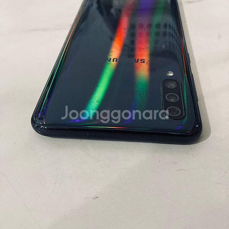 갤럭시 A50 블랙 64기가 액정S급 매우깨끗한기기 6...--3