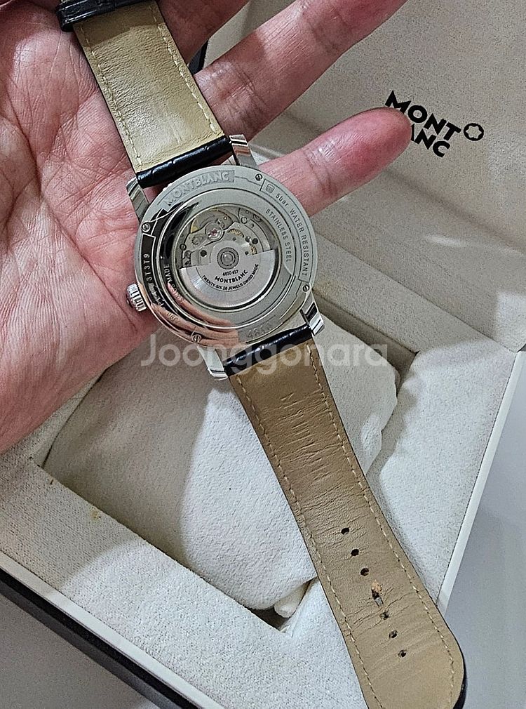 (가격내림)몽블랑 오토매틱 시계 정품--4