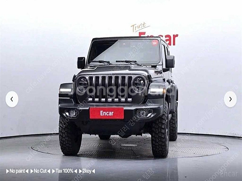 지프 랭글러 중고 랭글러 루비콘 중고 검정색 2022년...--3