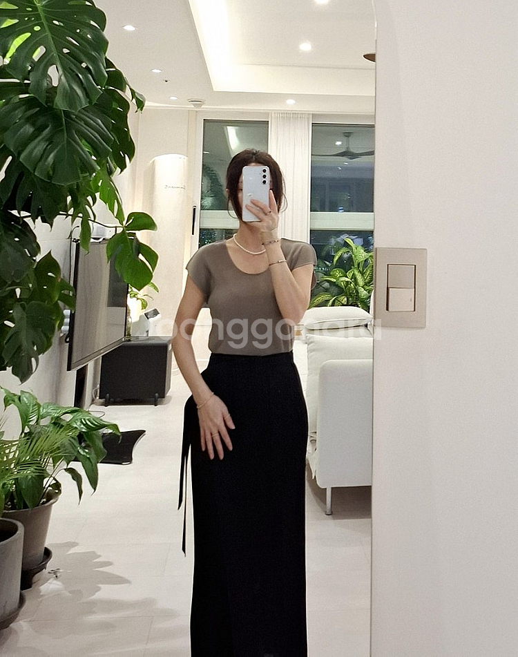 새상품급.플리츠플리즈 카키모카 미스트3 이세이미야케--7