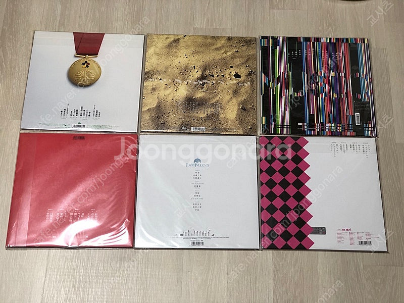 도쿄지헨 전집(1-6집) LP 미개봉 일괄(동경사변 시...--1