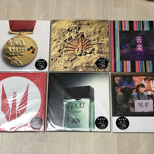 도쿄지헨 전집(1-6집) LP 미개봉 일괄(동경사변 시이나링고 밴드)
