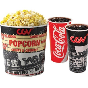 Cgv 팝콘콤보 50%할인 쿠폰 할인권 추가스낵도 50%가능 맛,사이즈,음료 등 변경 후 최종가격에서 50%