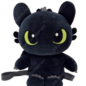 드래곤길들이기 투슬리스 싯팅 인형 백팩 35cm