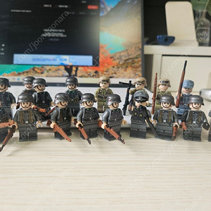 레고(lego) 호환 독일군 피규어 세 팝니다.