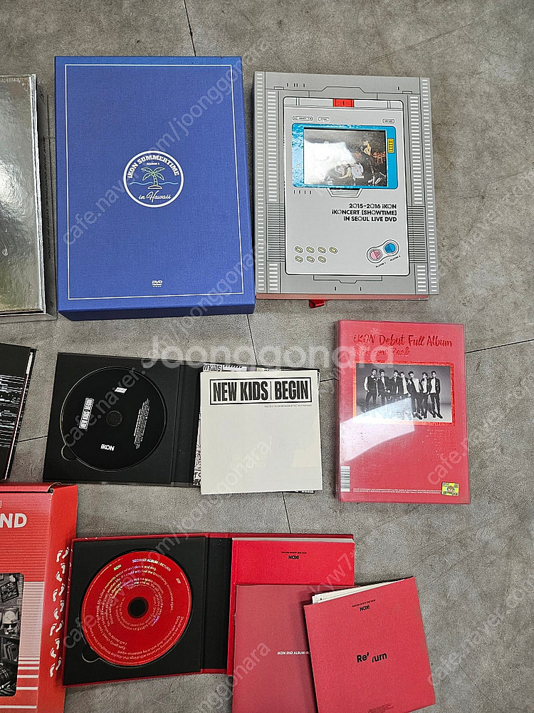 가수 아이콘 DVD 등 다수--2