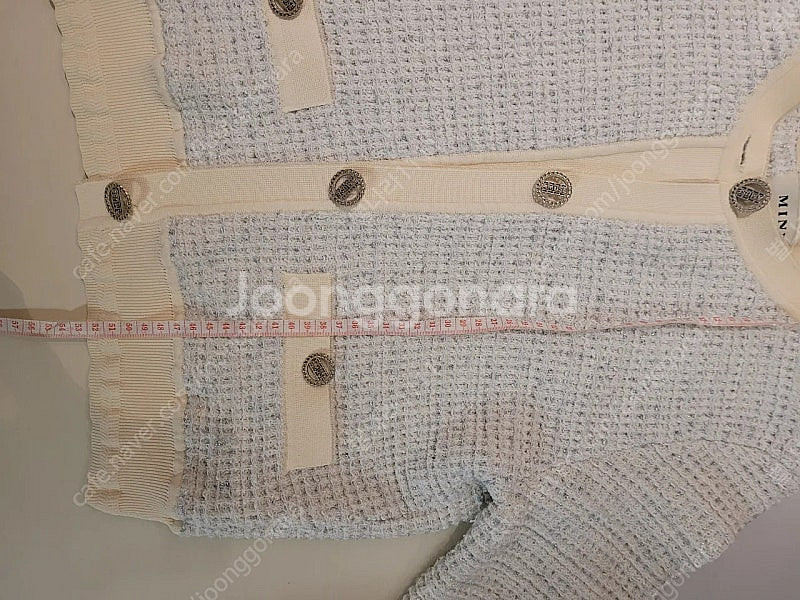 마인 니트 가디건 택포--9