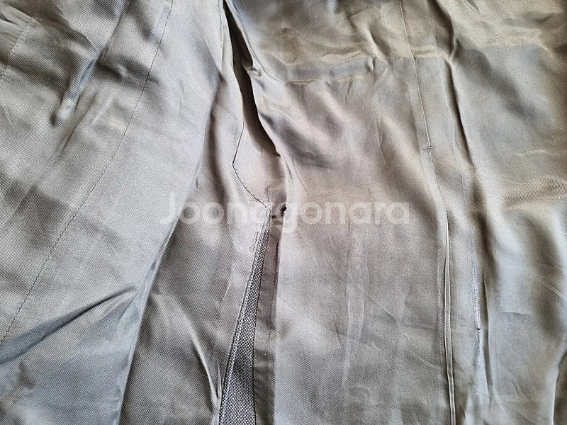 링자켓 블랙라벨 네이비 헤비울 모헤어 수트 / (라르디...--6
