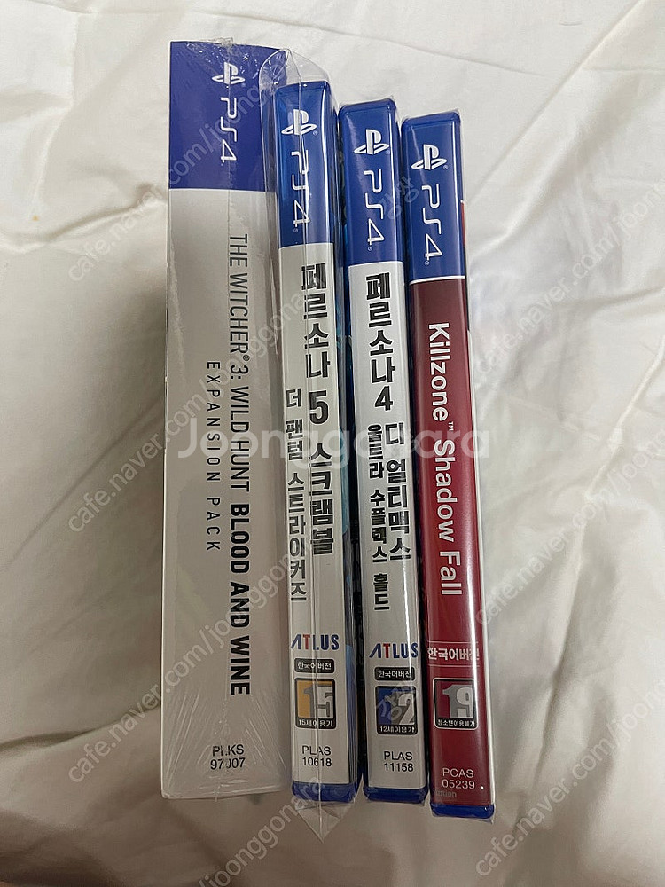 PS4 게임 타이틀 일괄 싸게 팝니다.--0